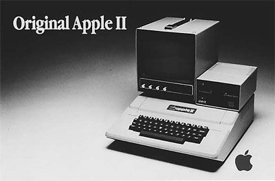 Apple II - самый 
популярный компьютер Apple